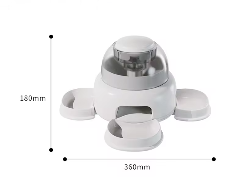 Easy Cleaning Automatic Pet Slow Feeder Bowl Plastic Dog Puzzle Toys Interactive IQ Training Dog Slow Feeder Toy