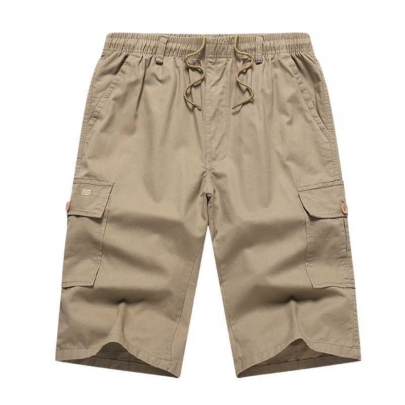 Men's Pants Man Cargo Shorts Spring Summer Sports Wear Men Bermuda Shorts Big and Tall Half Pants Loose Straight Athletic Shorts Pants Y240422