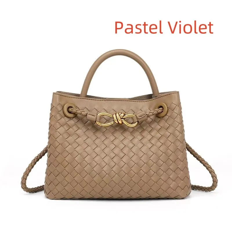 Designer bag andiamo crossbody genuine leather black crochet tote fashion handbag B Family 8-e new portable single graceful 998