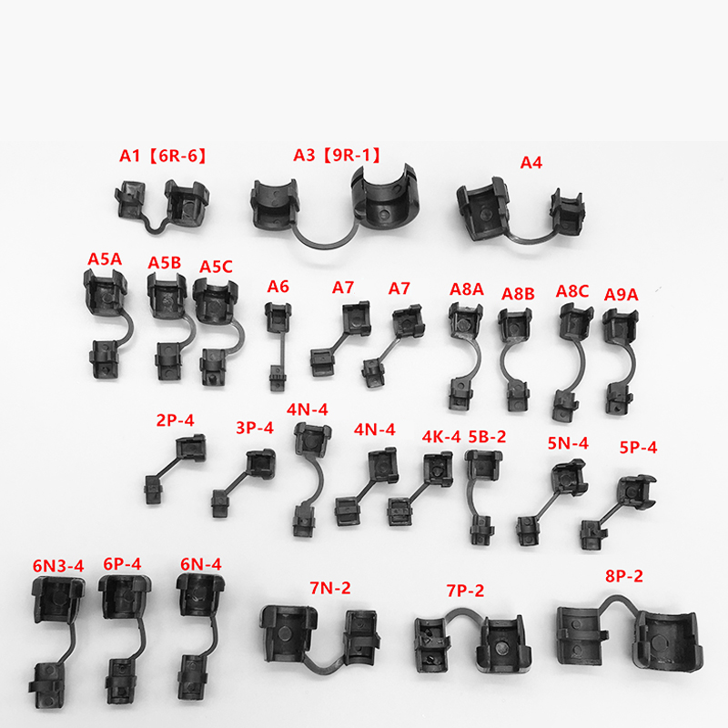 Power 7N-2 Sheath cable clip Lock cable tie Cable fixation 200 cable clips
