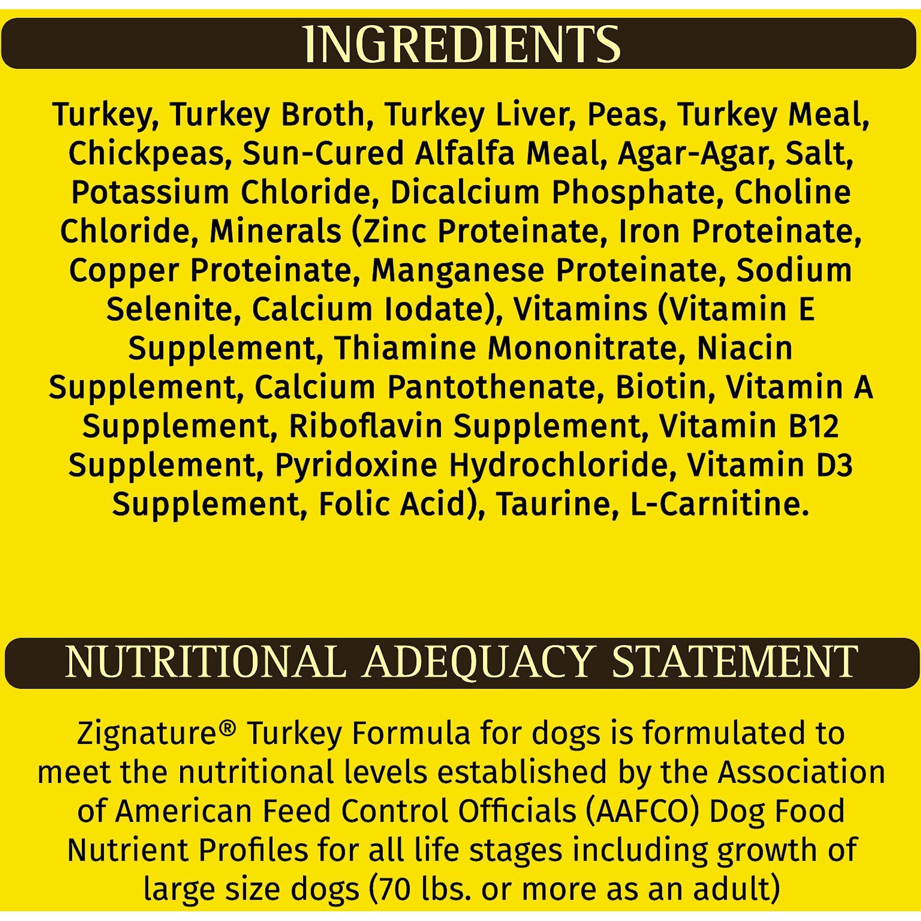 Zignature Turkey Limited Ingredient Formula Canned Dog Food