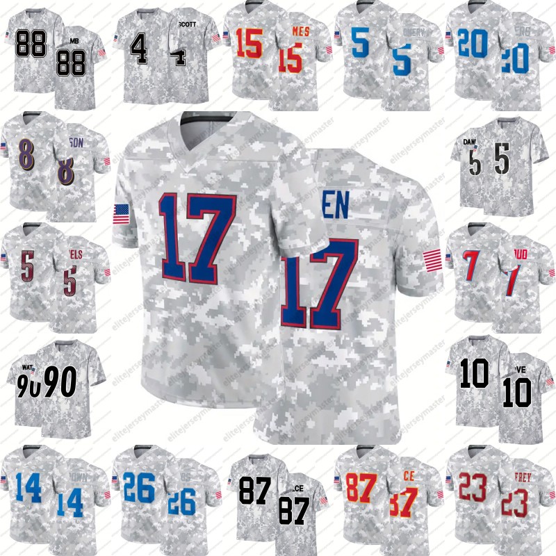 2024 Camo Salute To Service Pullover Football Jersey individuation Custom Any Name Number Football Jerseys For Men Women Youth