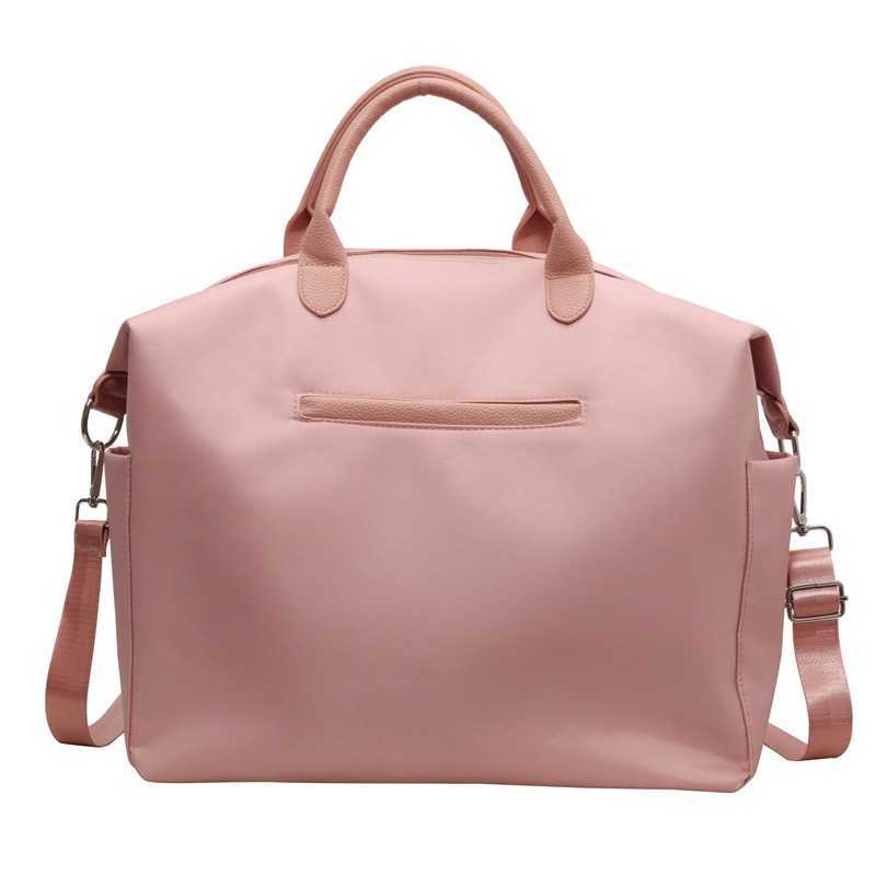 large capacity travel bag storage bag fitness bag short distance portable handheld single shoulder commuting bag mens and womens business travel lugga