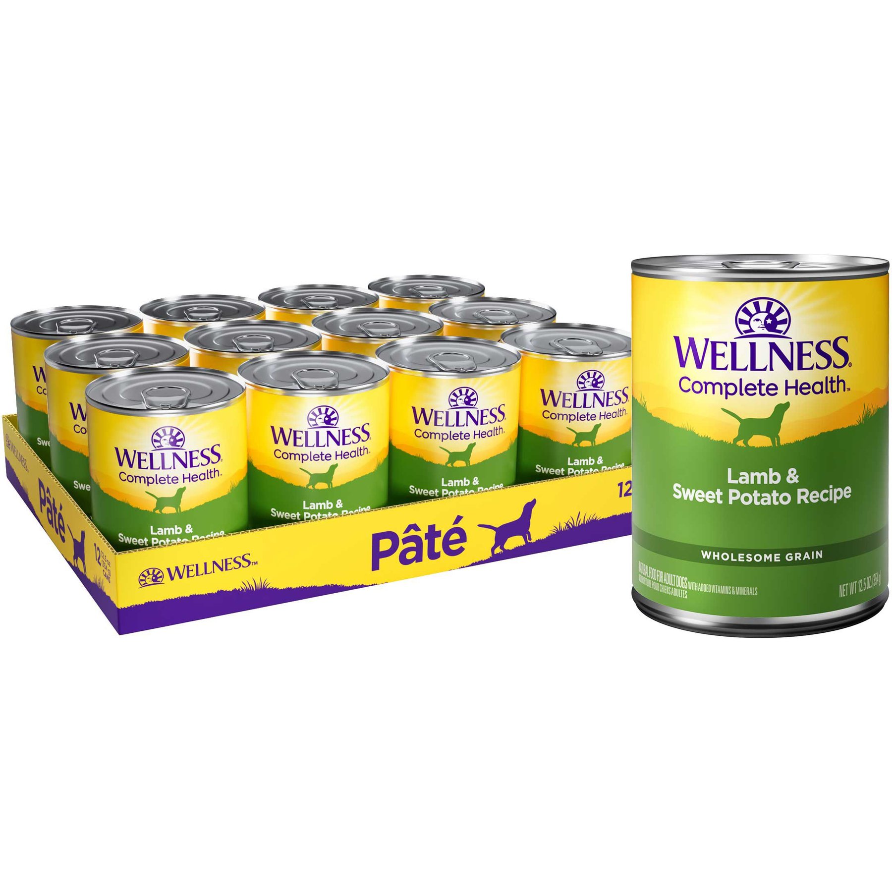 Wellness Complete Health Lamb & Sweet Potato Formula Canned Dog Food