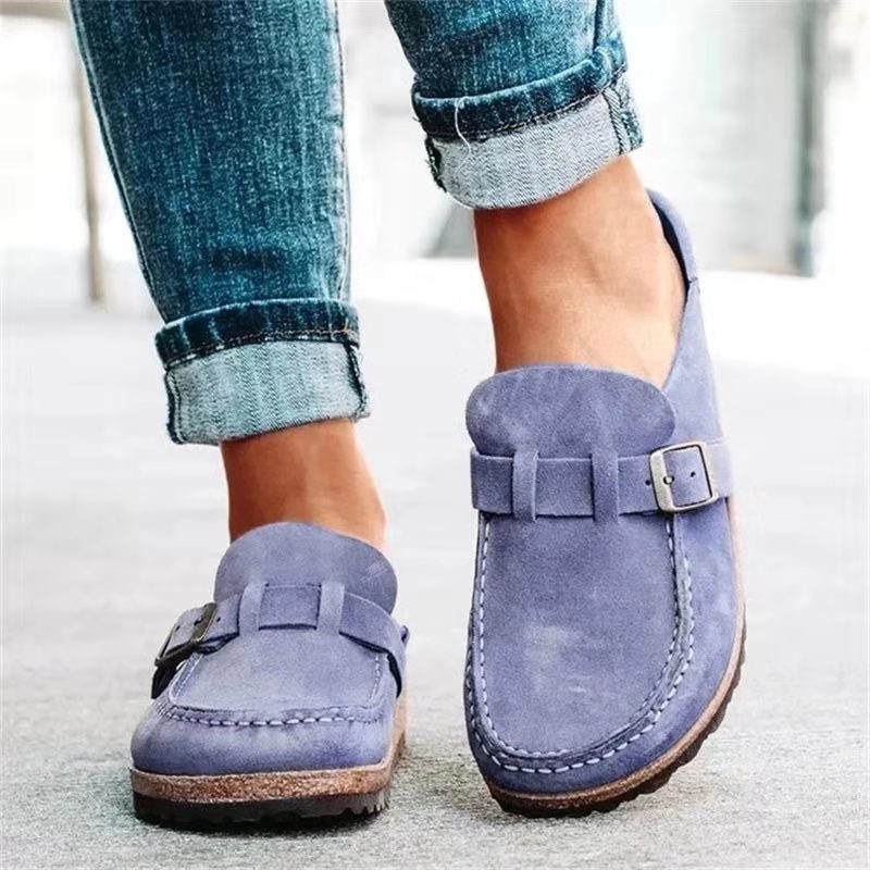 Women Slippers Retro Shoes Slip On Mules Ladies Comfort Flats Sandals Female New Plus Casual Men Summer Flat Clogs Zapatos Mujer