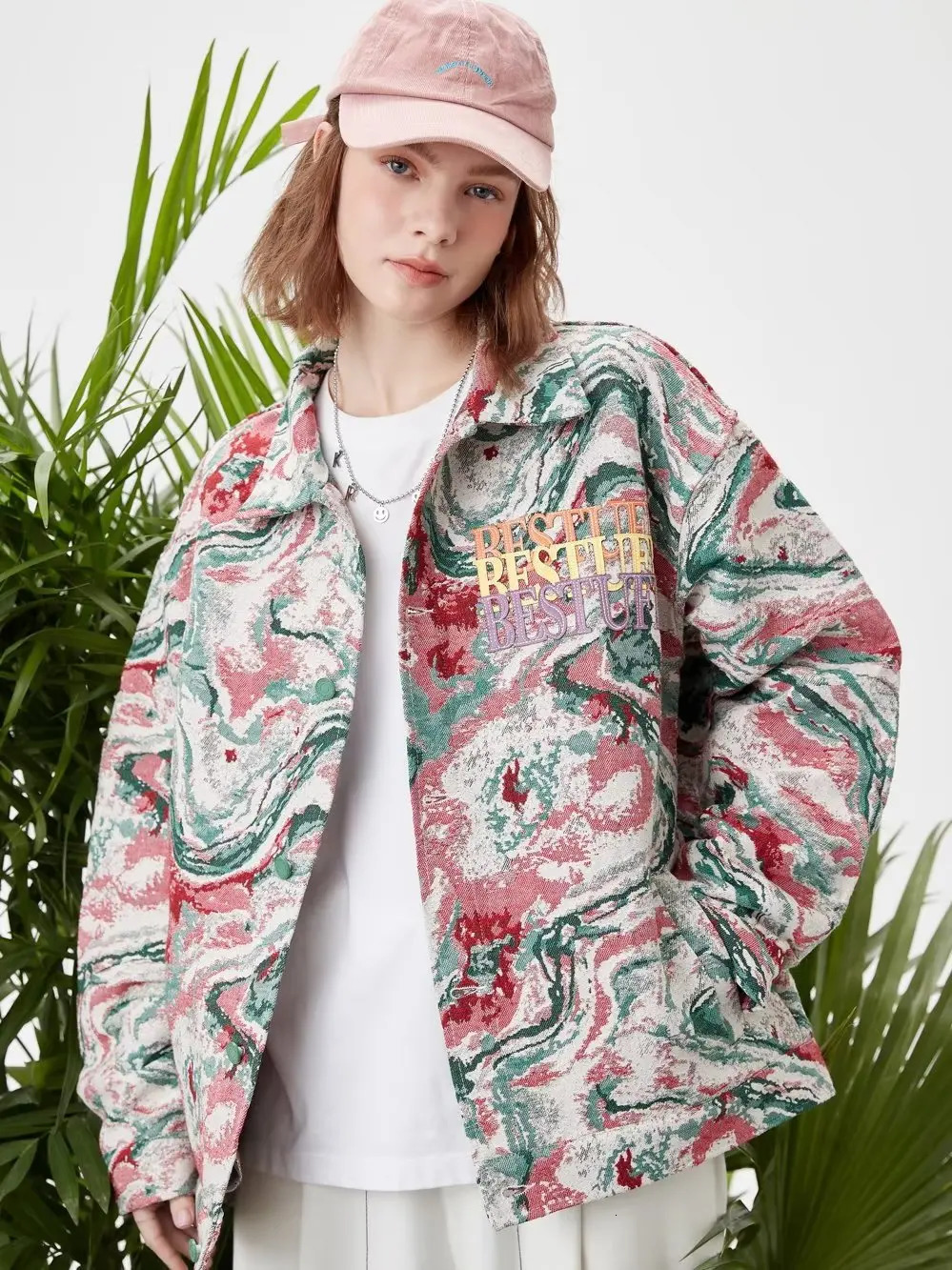 Graffiti Varsity Jacket Men Women High Street Vintage Embroidery Baseball Jackets Harajuku Y2k Loose Bomber Coat Spring Autumn 240420