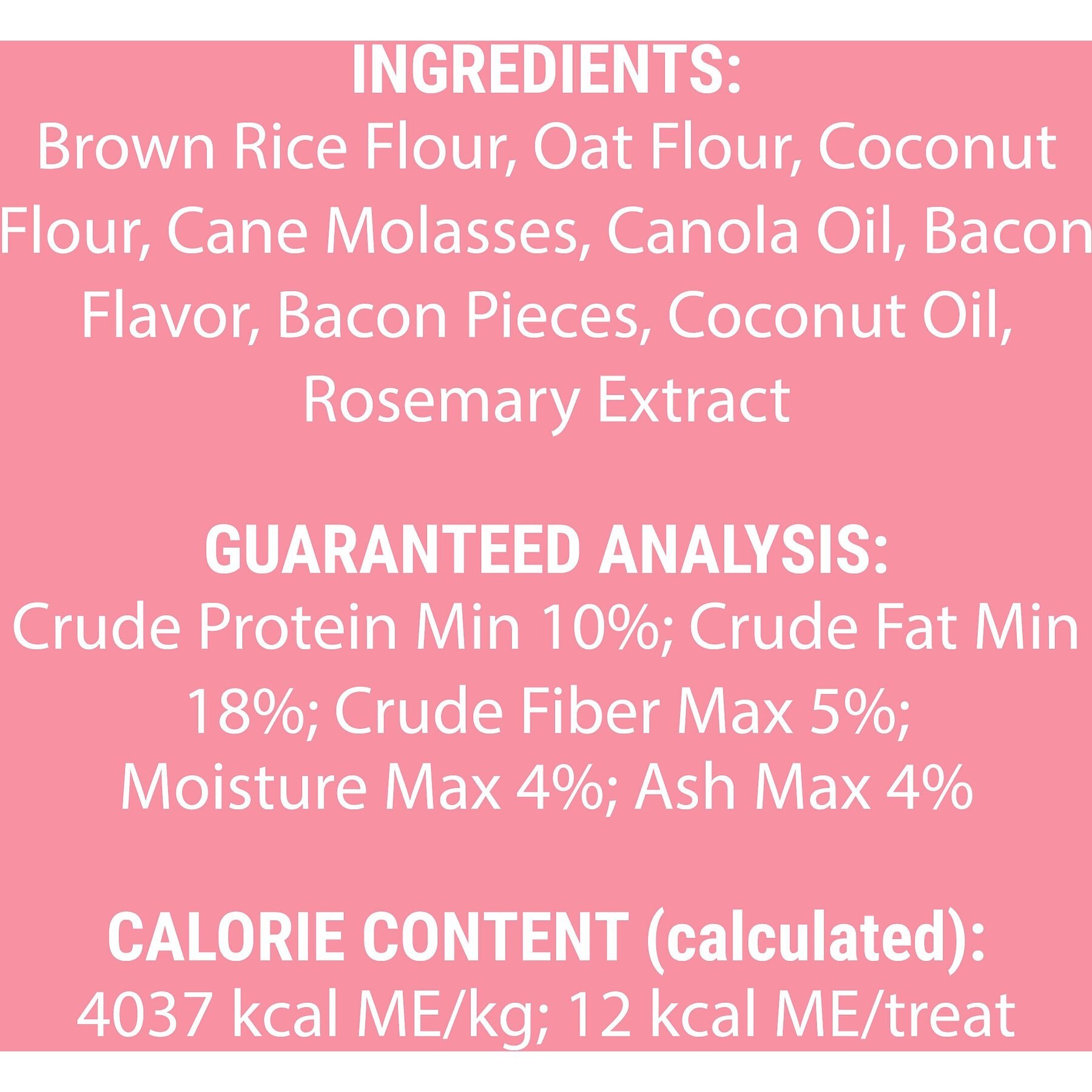 Himalayan Pet Supply Grain-Free Bacon Bits Cookies Crunchy Dog Treats, 14-oz bag
