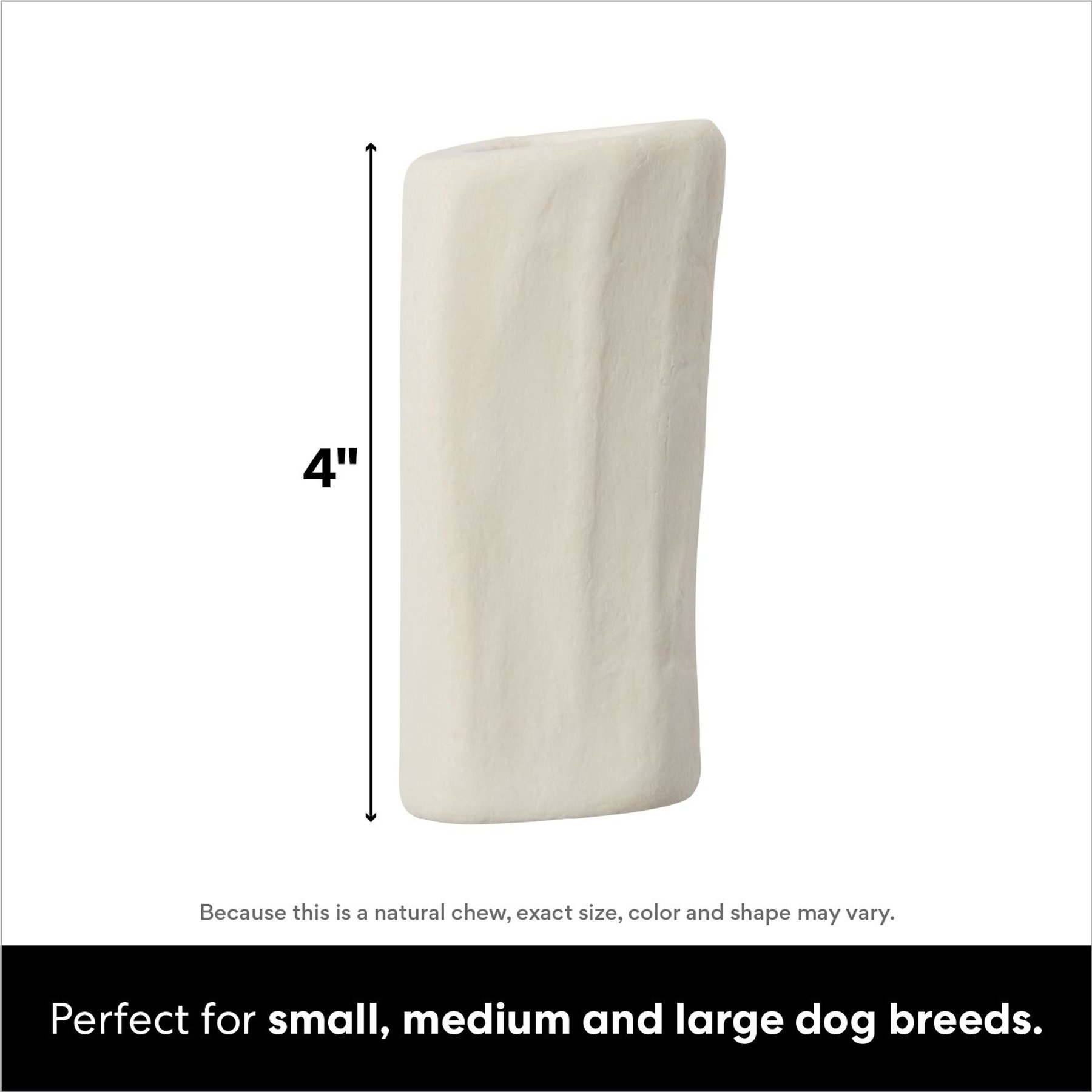 Bones & Chews USA Sweet Potato Flavored Filled Bone Dog Treats