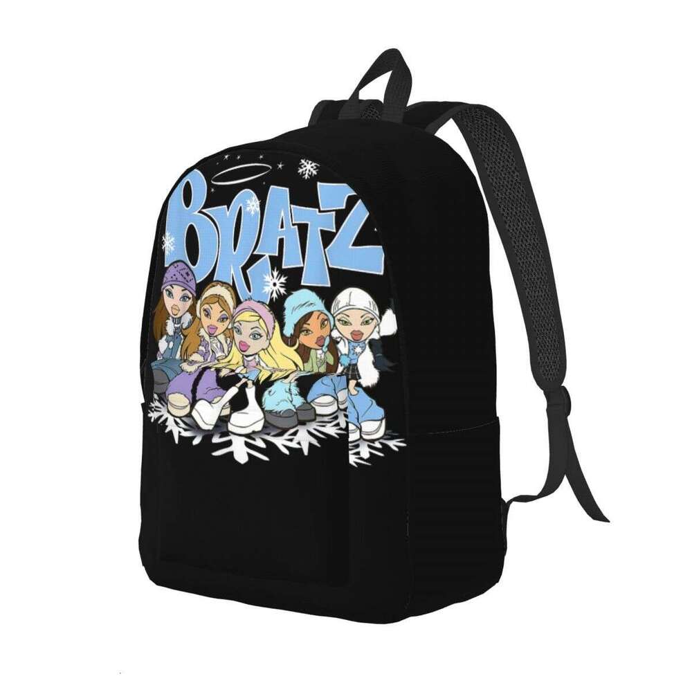 Bratz Winter Wonderland Group Shot Backpack for Men Women Teenage Student Work Daypack Laptop Computer Shoulder Bag Sports