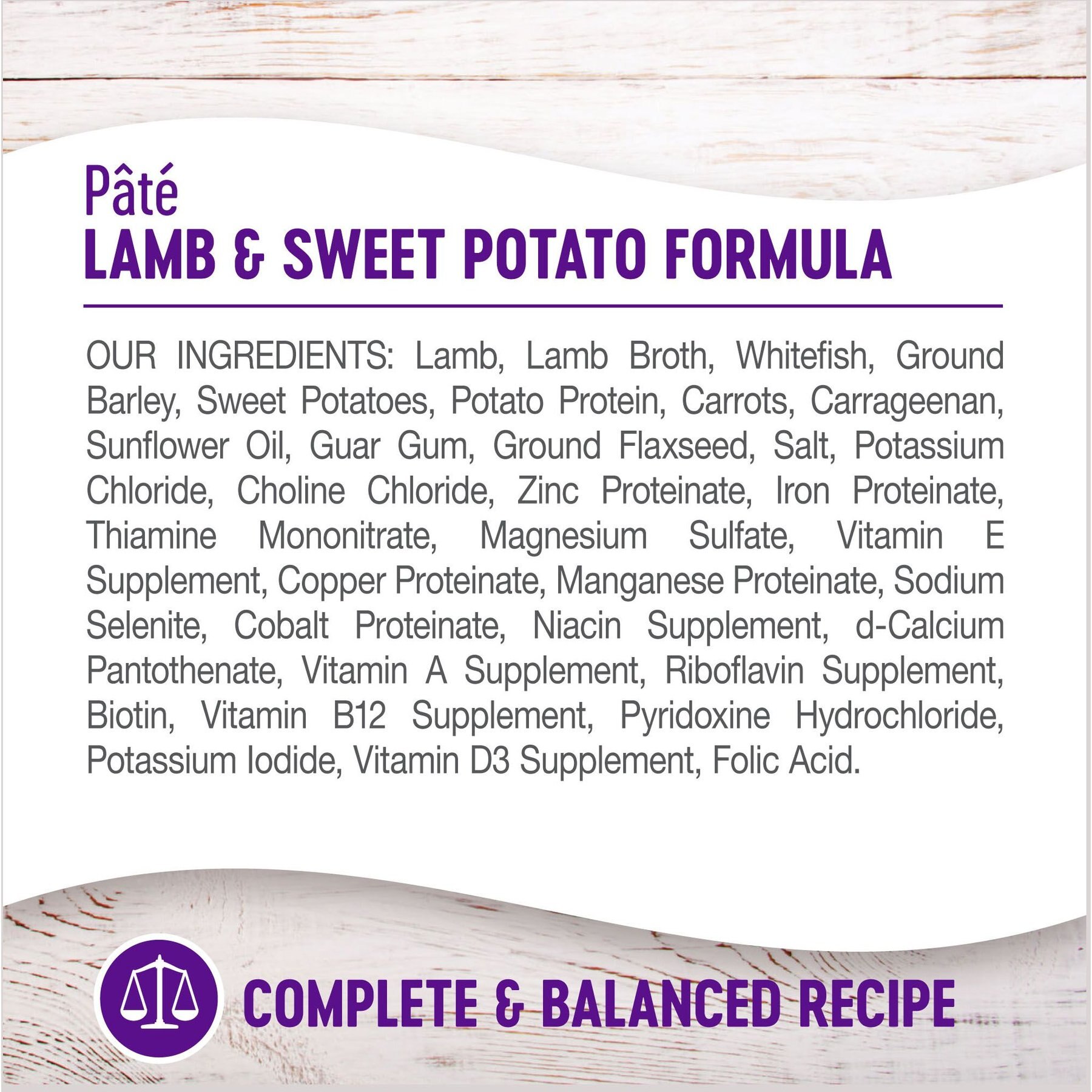 Wellness Complete Health Lamb & Sweet Potato Formula Canned Dog Food