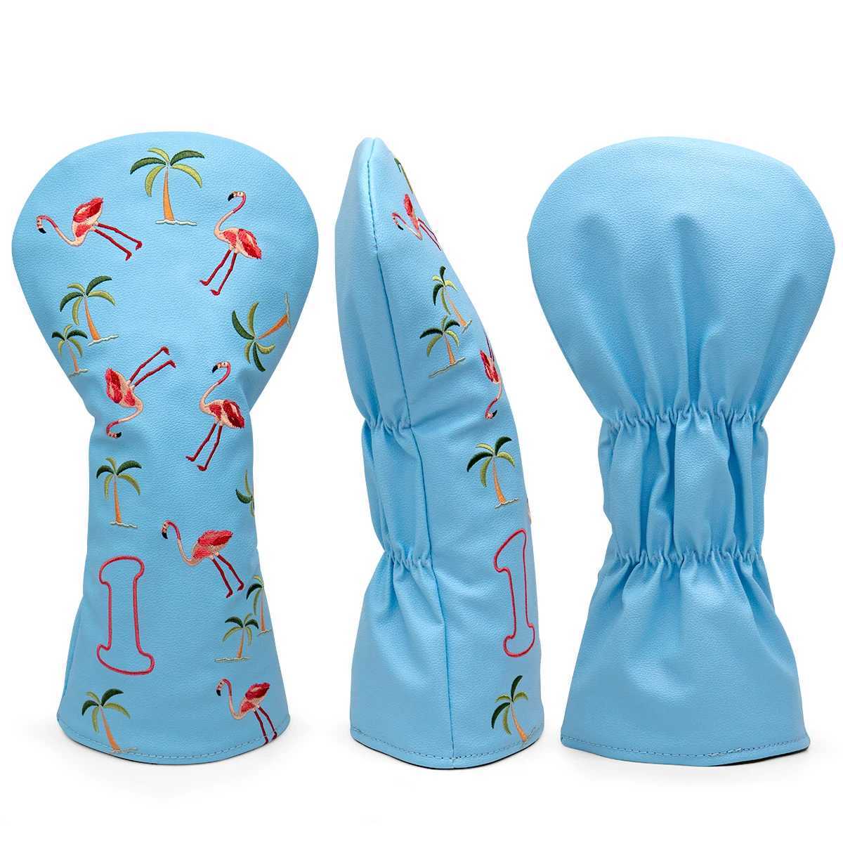 Blue Prium ATHER Cover Flamingo Fashion Driver Cover Broad Cab Fairway Wood with Numbers W241121