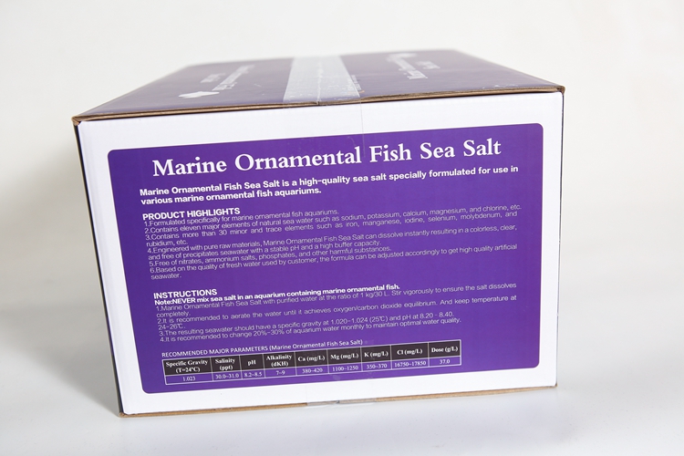 2023 wholesale low price high quality reef salt ornamental fish sea salt aquarium family tank use
