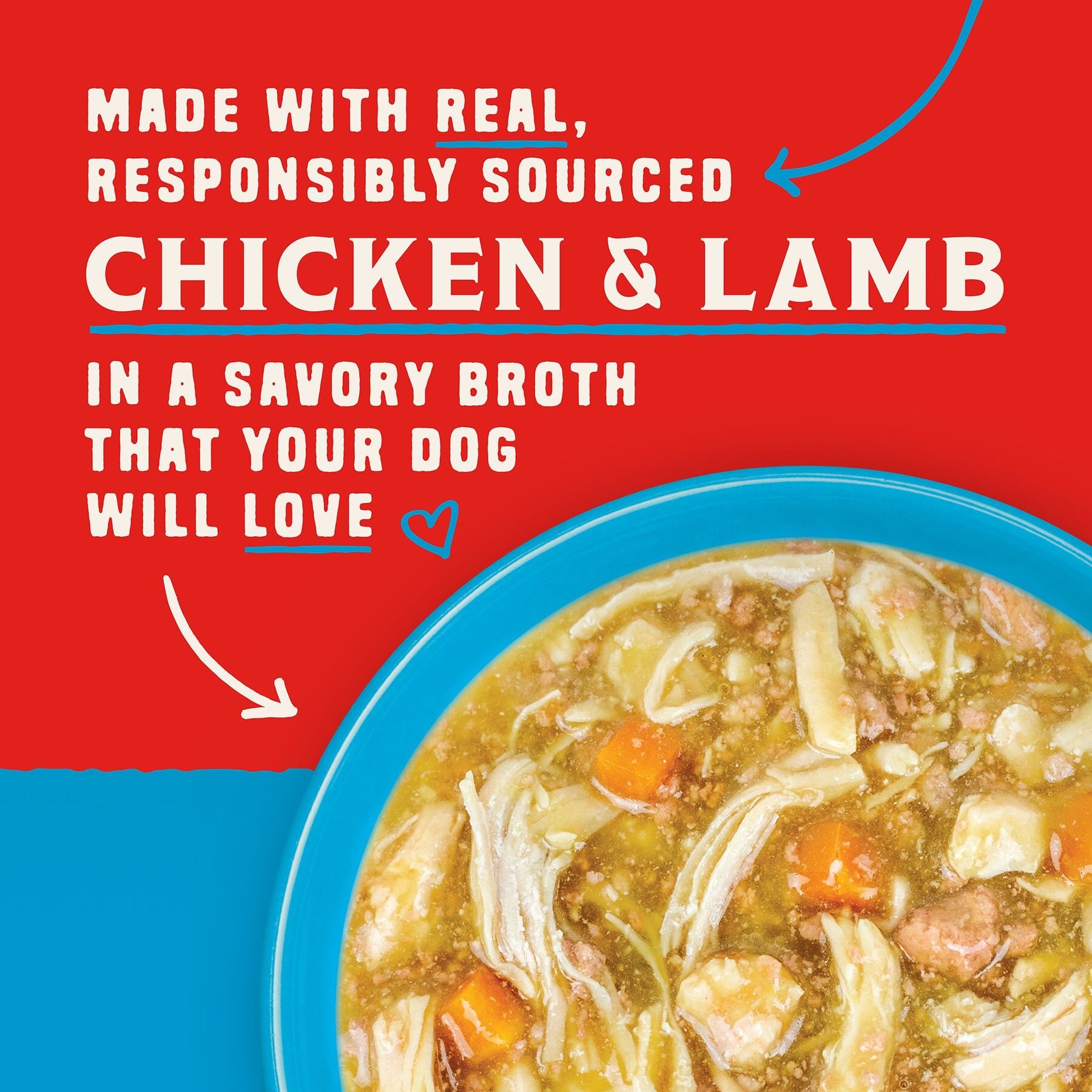 Stella & Chewy's Wild Red Grain-Free Chicken & Lamb Stew Wet Dog Food