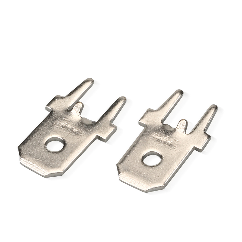 PCB welding insert DJ6111-6.3 Circuit Board 6.3 Anti-reverse positioning 250 Welding foot plate connector terminal connector