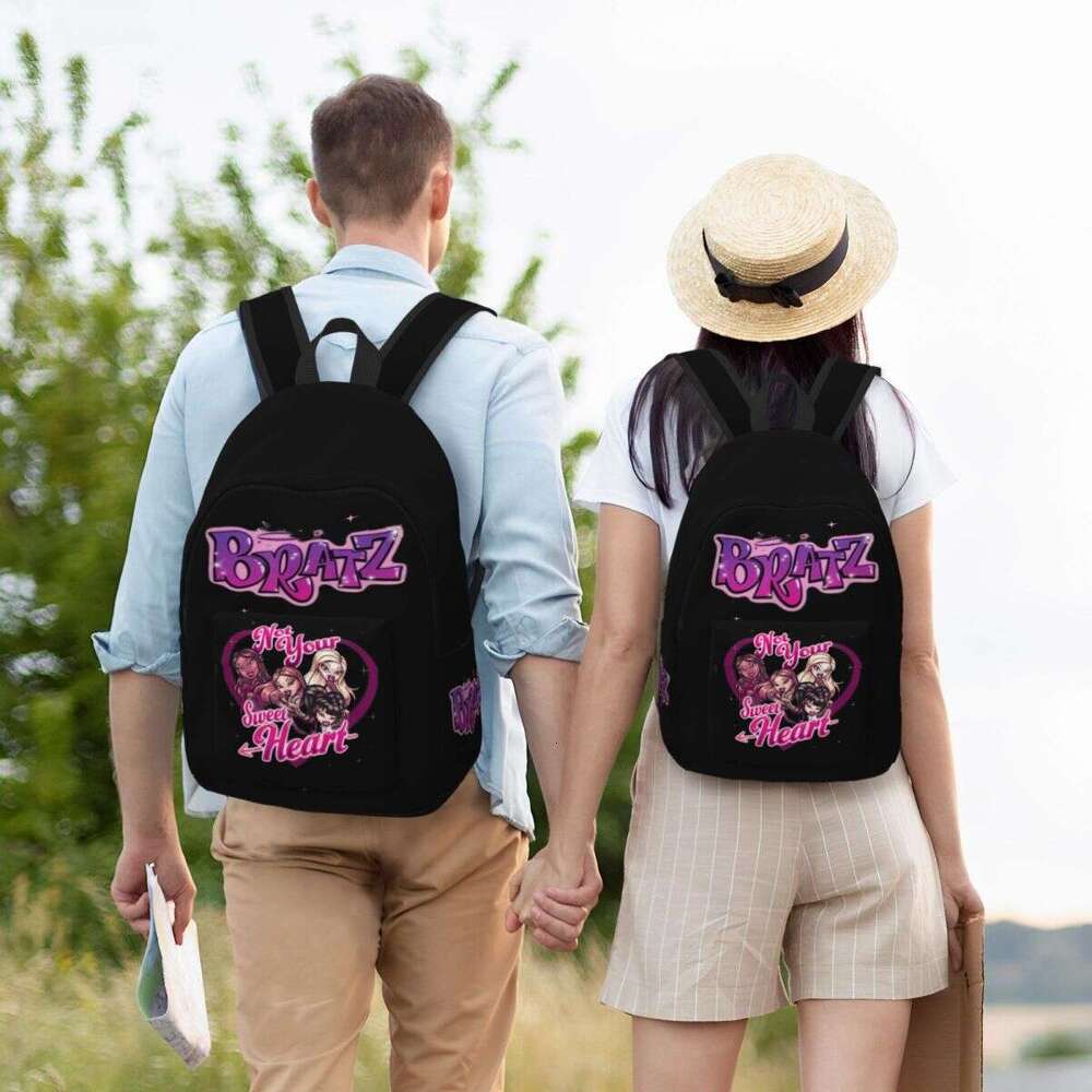 Bratz Backpack for Men Women Fashion Student Work Daypack Laptop Computer Canvas Bags Lightweight