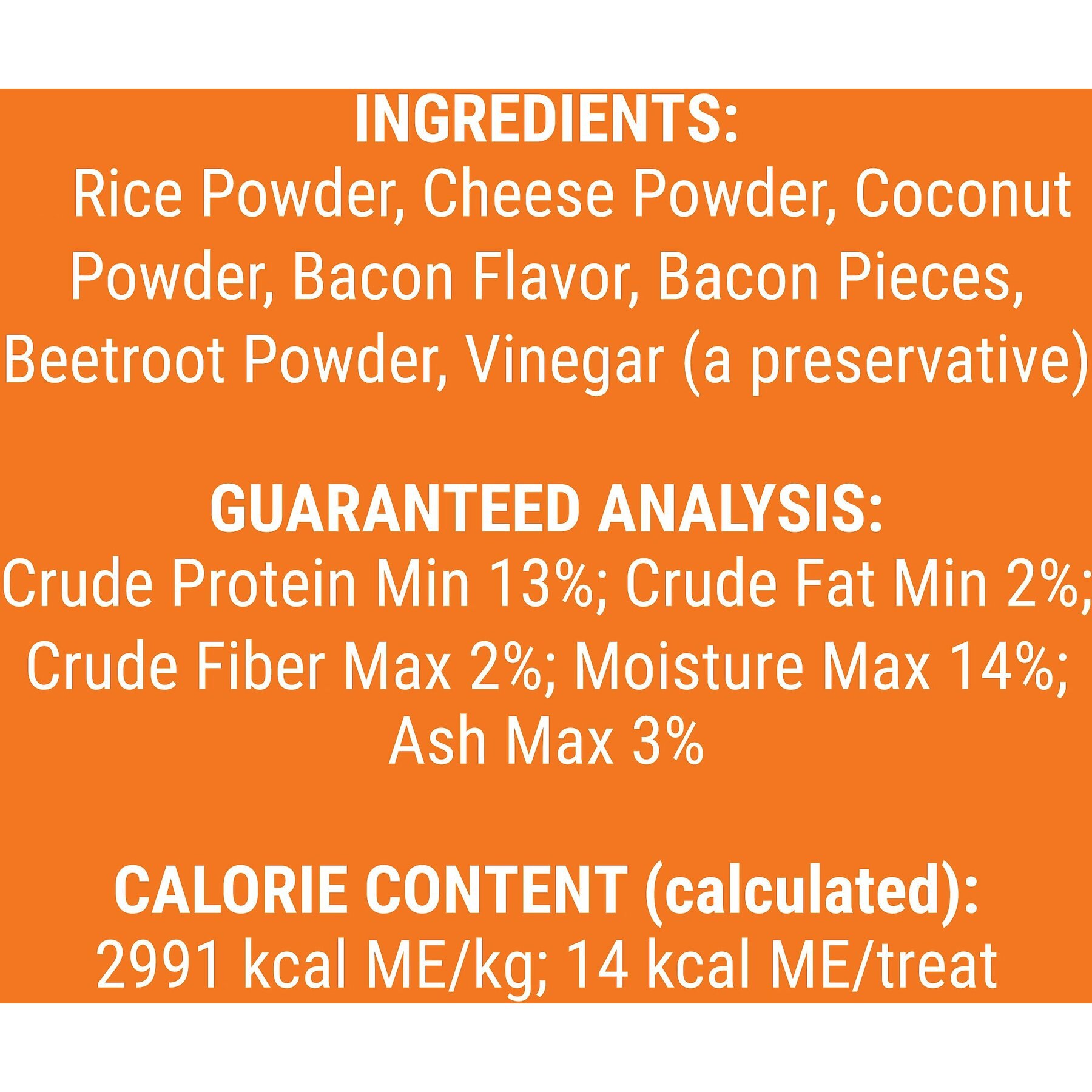 Himalayan Pet Supply Barkeetos Grain-Free Bacon Crunchy Dog Treats, 3-oz bag