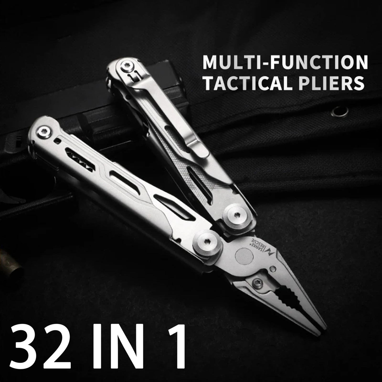 30 in1 Multitool Plier Cable Wire Cutter Multifunctional Multi Hand Tools Outdoor Camping Portable Folding Pliers Knife Knipex 240412
