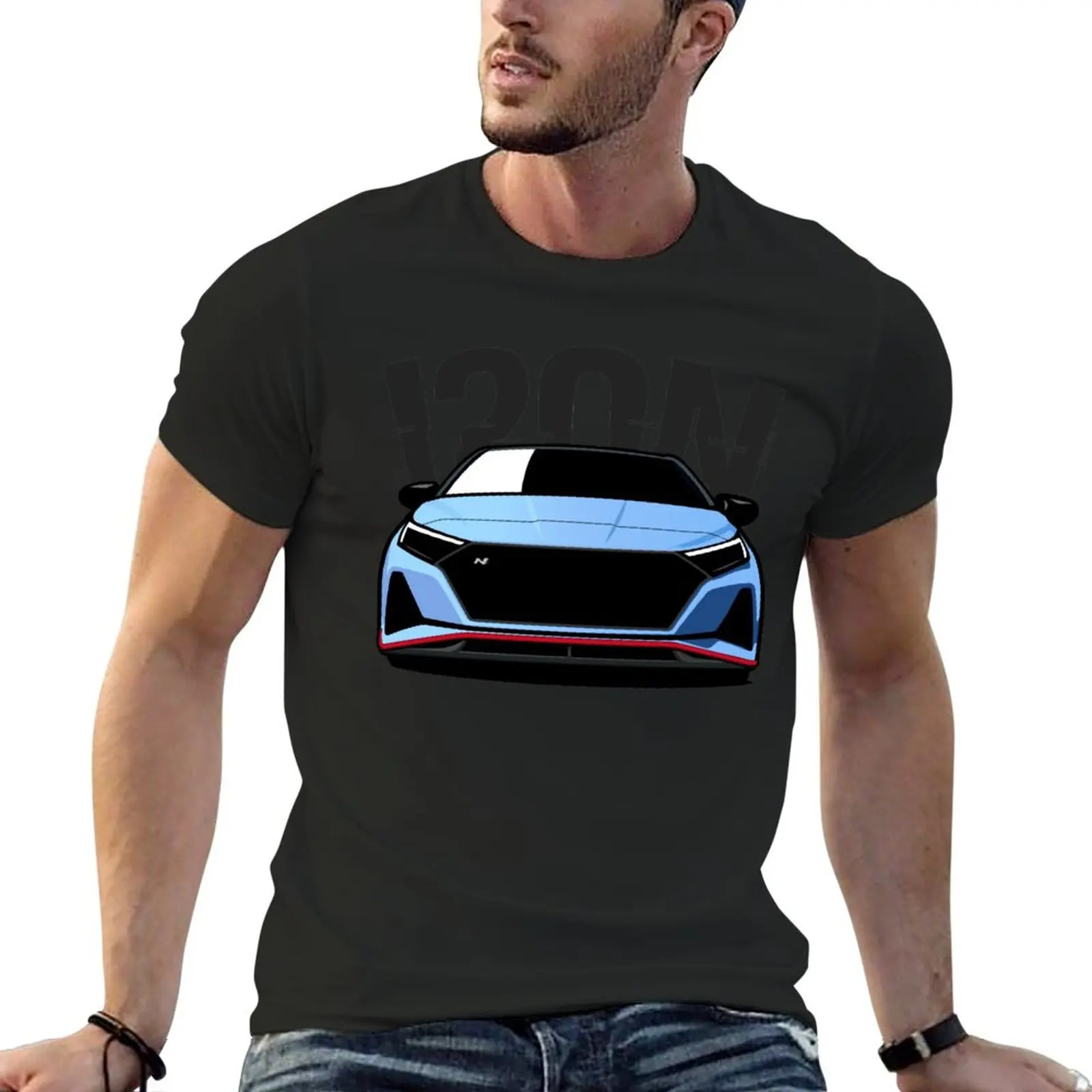 i20N TShirt custom t shirt customized shirts Short sleeve funny mens plain 240419