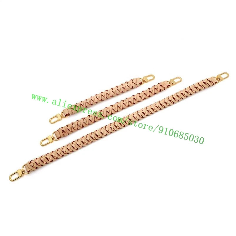 Top of the line genuine Vachetta woven bag strap suitable for ers womens handbags Ne0n0e bucket wallet twisted handle size 3 241121