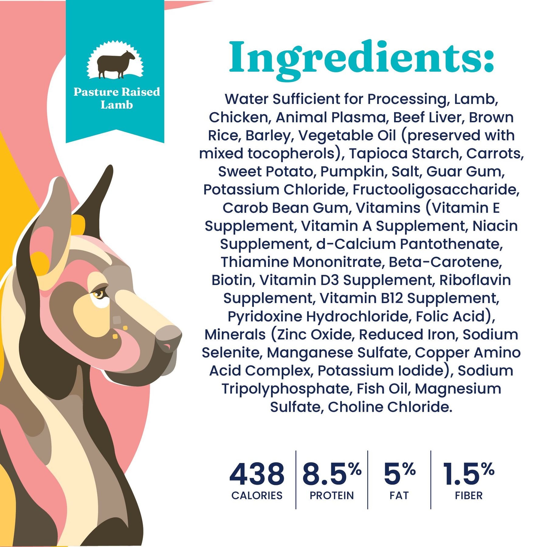 Solid Gold Nutrientboost Hund-n-Flocken Lamb Recipe with Healthy Whole Grains Wet Dog Food, 12.5-oz can, case of 6