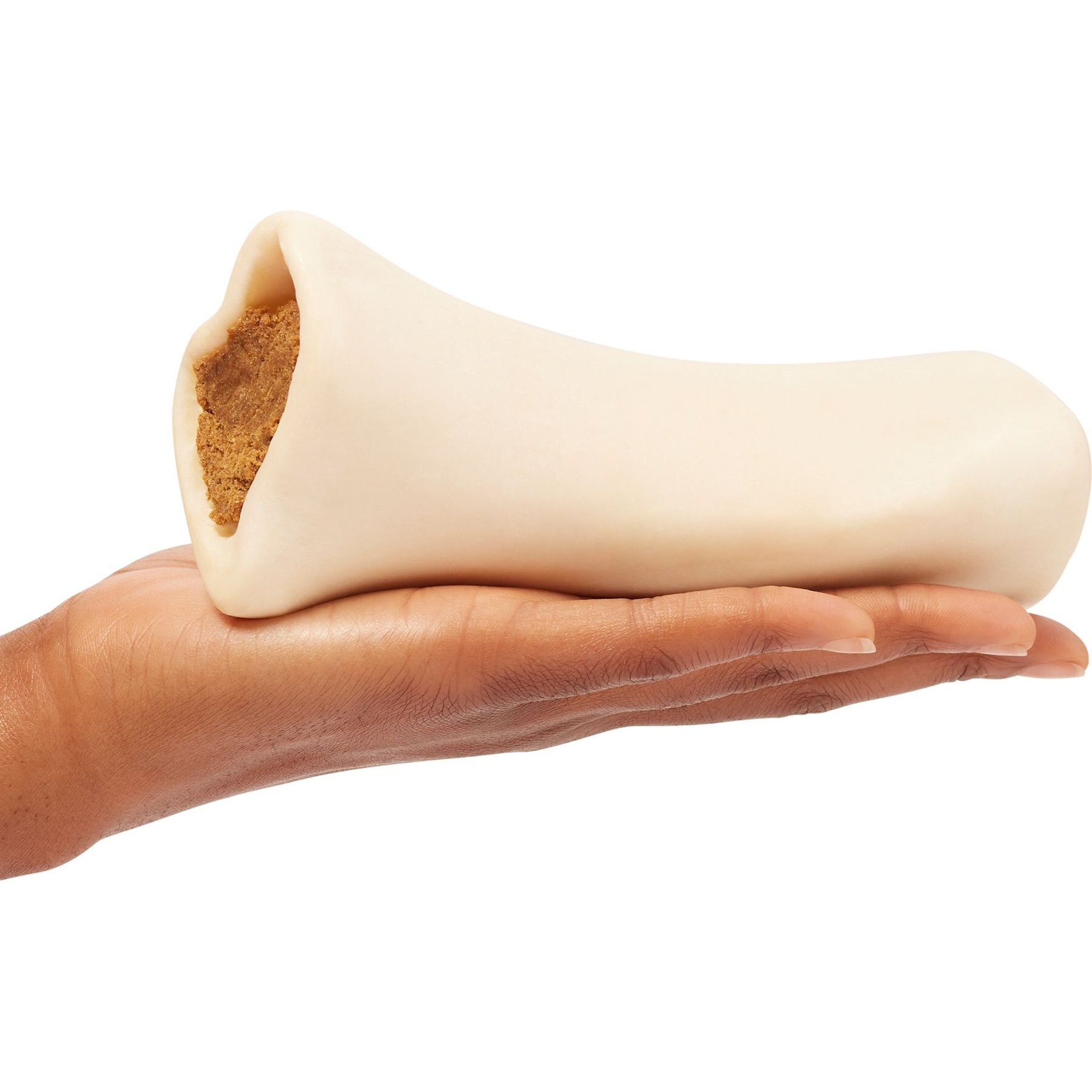 Redbarn Filled Bone Natural Chicken & Apple Flavor Chew Dog Treat, Large, 8-oz