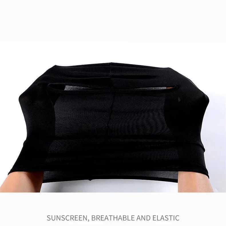 Mens Caps Cycling Balaclava Full Face Ski Mask Bicycle Hat Windproof Breathable Anti-UV Motocross Motorcycle Helmet Liner HatsXJ241122