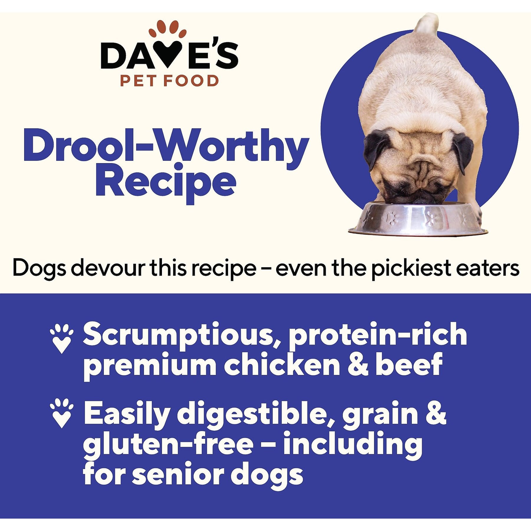 Dave's Pet Food Naturally Healthy Chicken & Beef Entree Pate Canned Wet Dog Food
