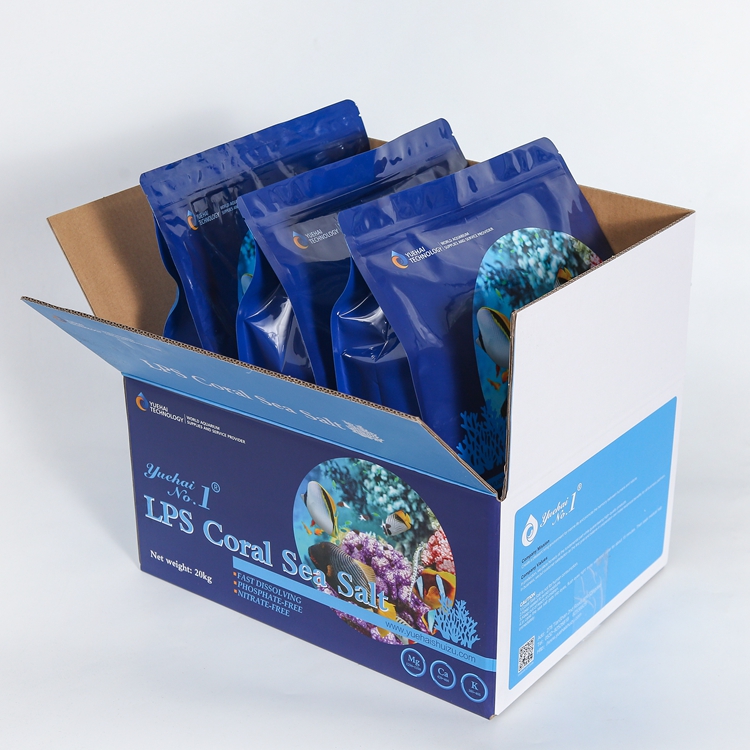 Good Price Marine Soft Synthetic Soluble Live Coral Aquarium Sea Salt Made of Glass