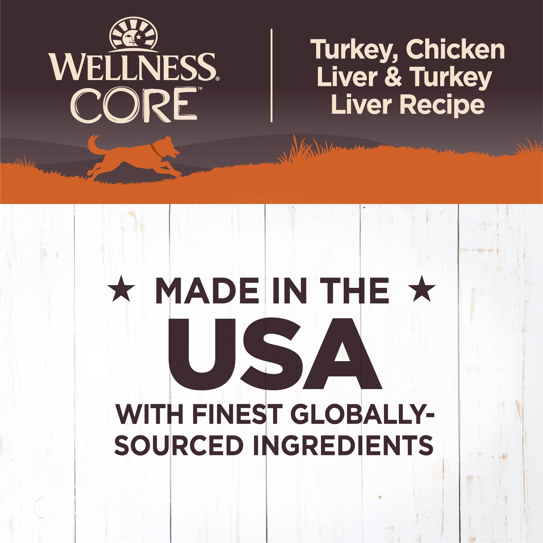 Wellness CORE Grain-Free Turkey, Chicken Liver & Turkey Liver Formula Canned Dog Food