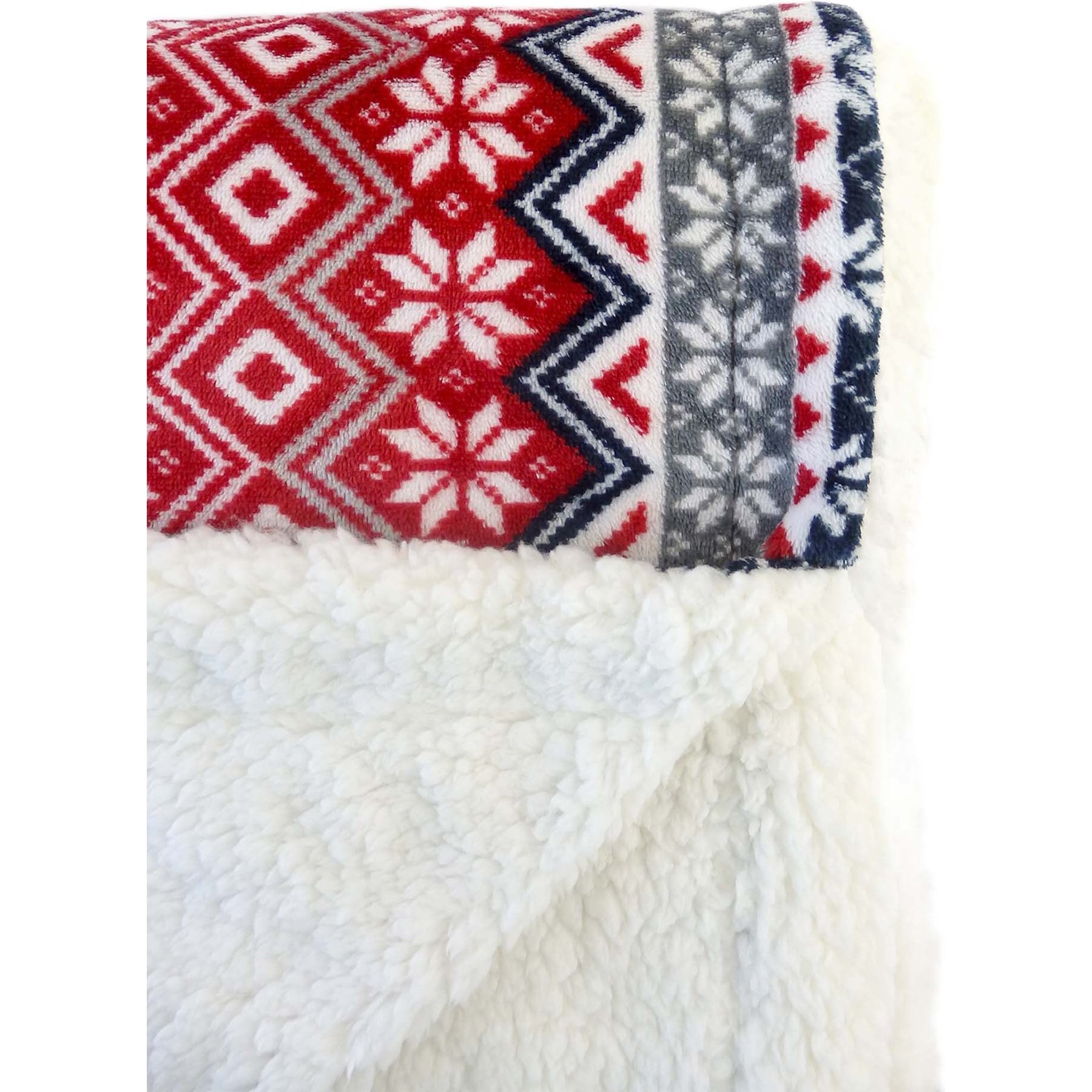 Bow-Wow Pet Sherpa Dog Blanket & Pillow Set