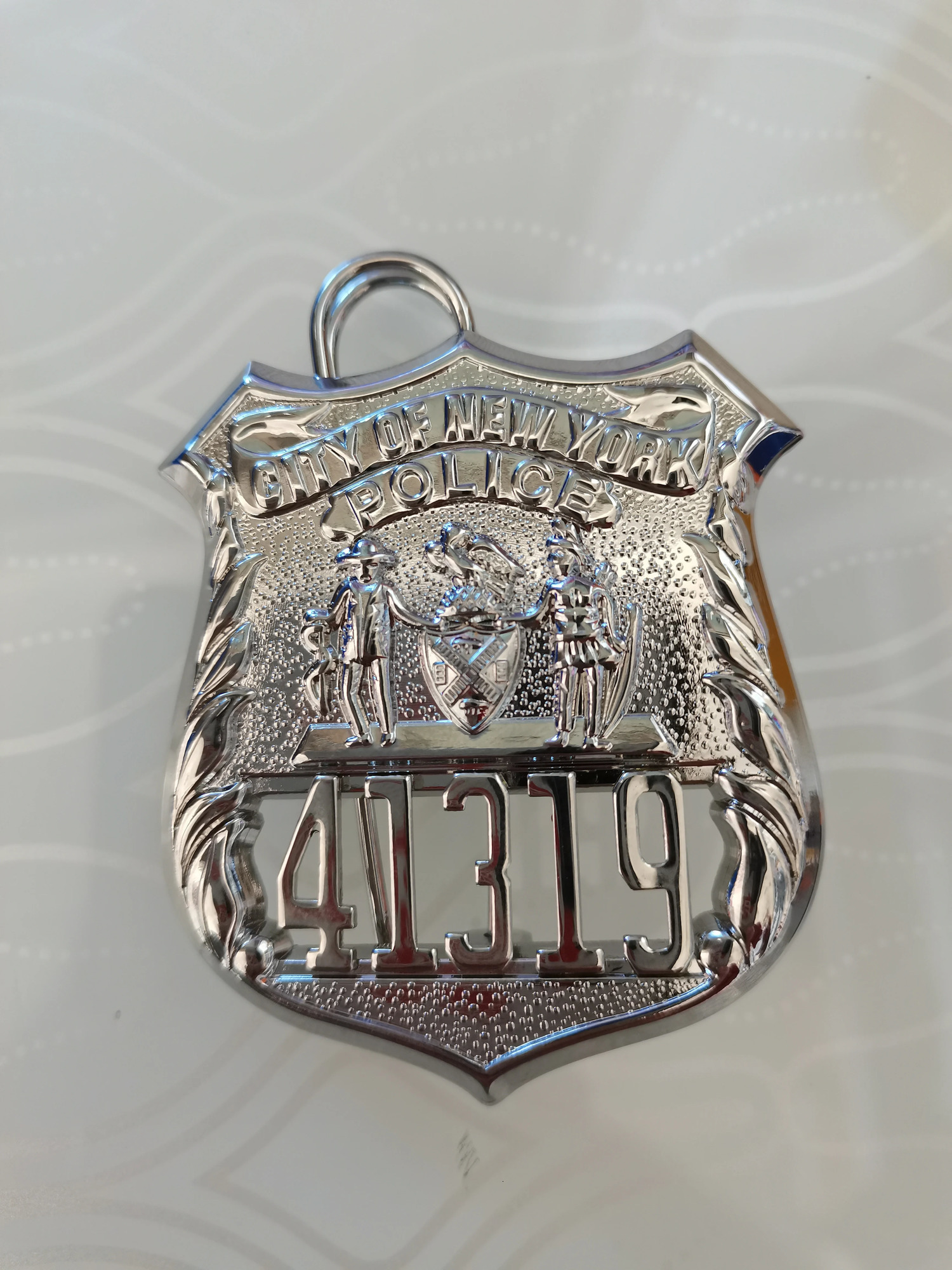 US City of York Department Metal Badge Cosplay Inspector Detective Sergeant Shirt Lapel Brooch Pin 240412