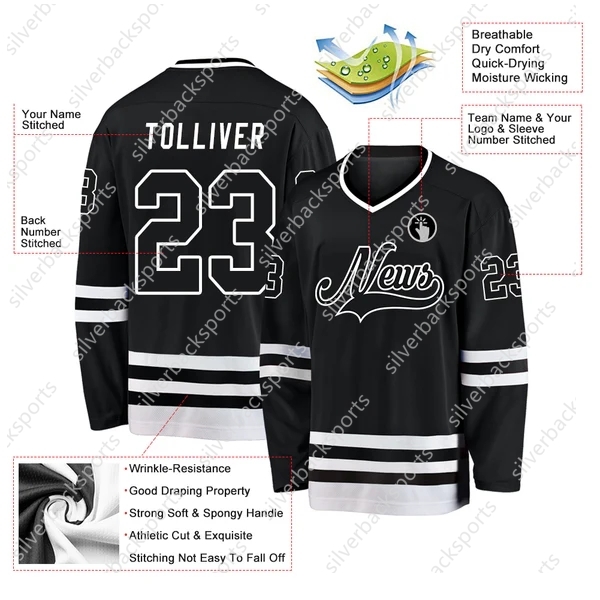 DIY Your ed Custom Hockey Jerseys Men Youth Women Leave Name Any Number This baseball uniform is a quick-drying custom-made sportswear for teenagers a