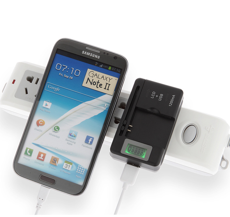 Universal Portable Mobile Cell Phone battery Chargers for YIBOYUAN Battery Charger+USB-Port For Smartphone Battery