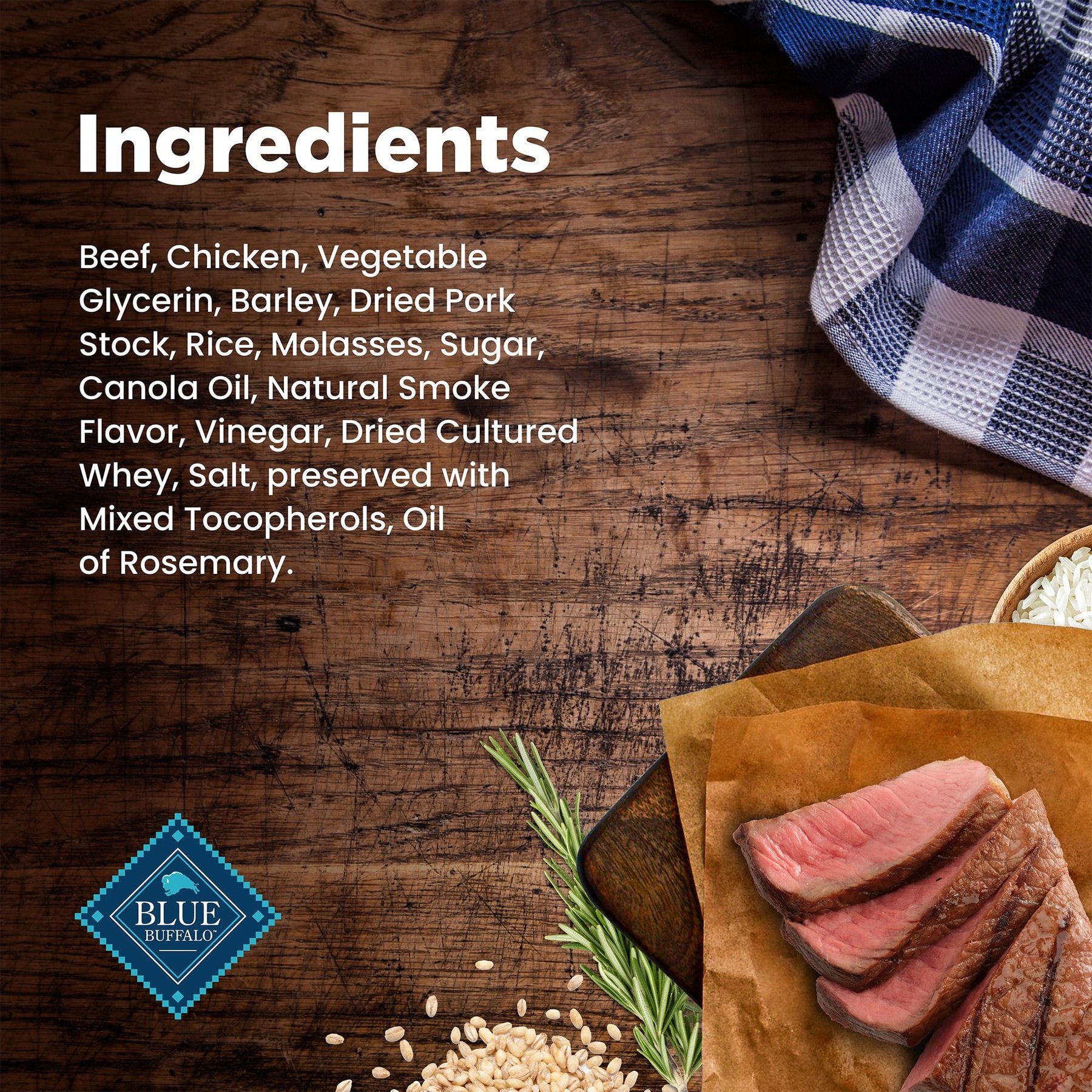 Blue Buffalo Nudges On The Go Beef Natural Dog Treats, 5.5-oz container
