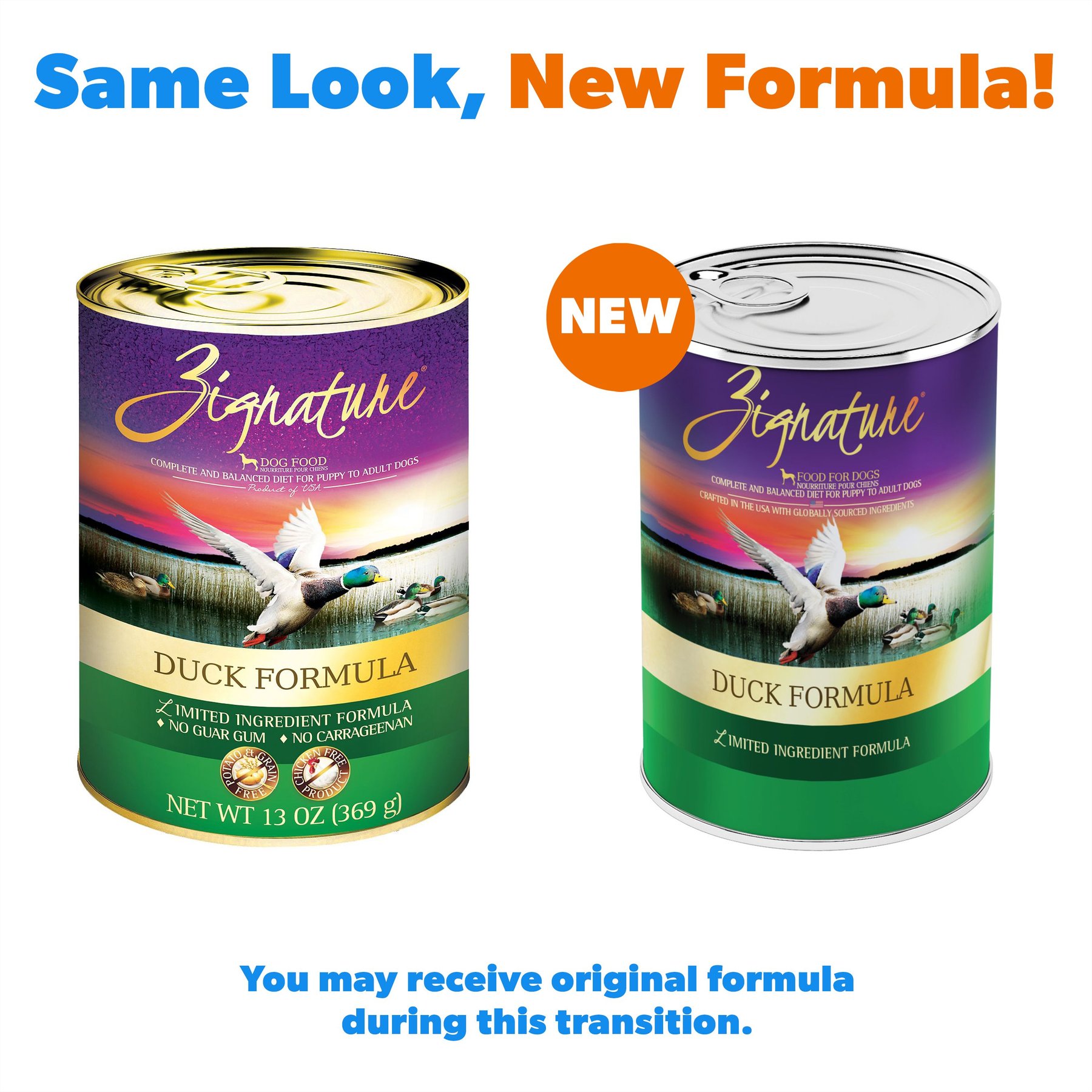 Zignature Duck Limited Ingredient Formula Canned Dog Food