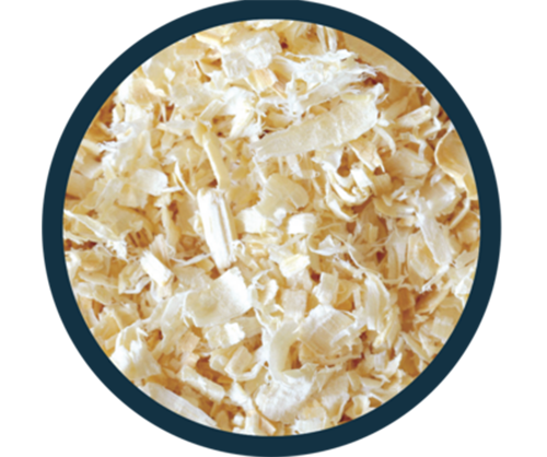 20kg Medium Leaf 100% Natural Pine Wood Shavings Dust-Free Medium Leaves Bedding for Horses and Pet Carriers for Travel