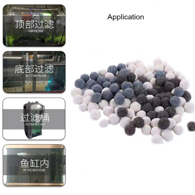 5kg Aquarium Fish Tank Filter Media Hollow Particles Biological Ball Bio filter for Aquarium Accessories filter impurity