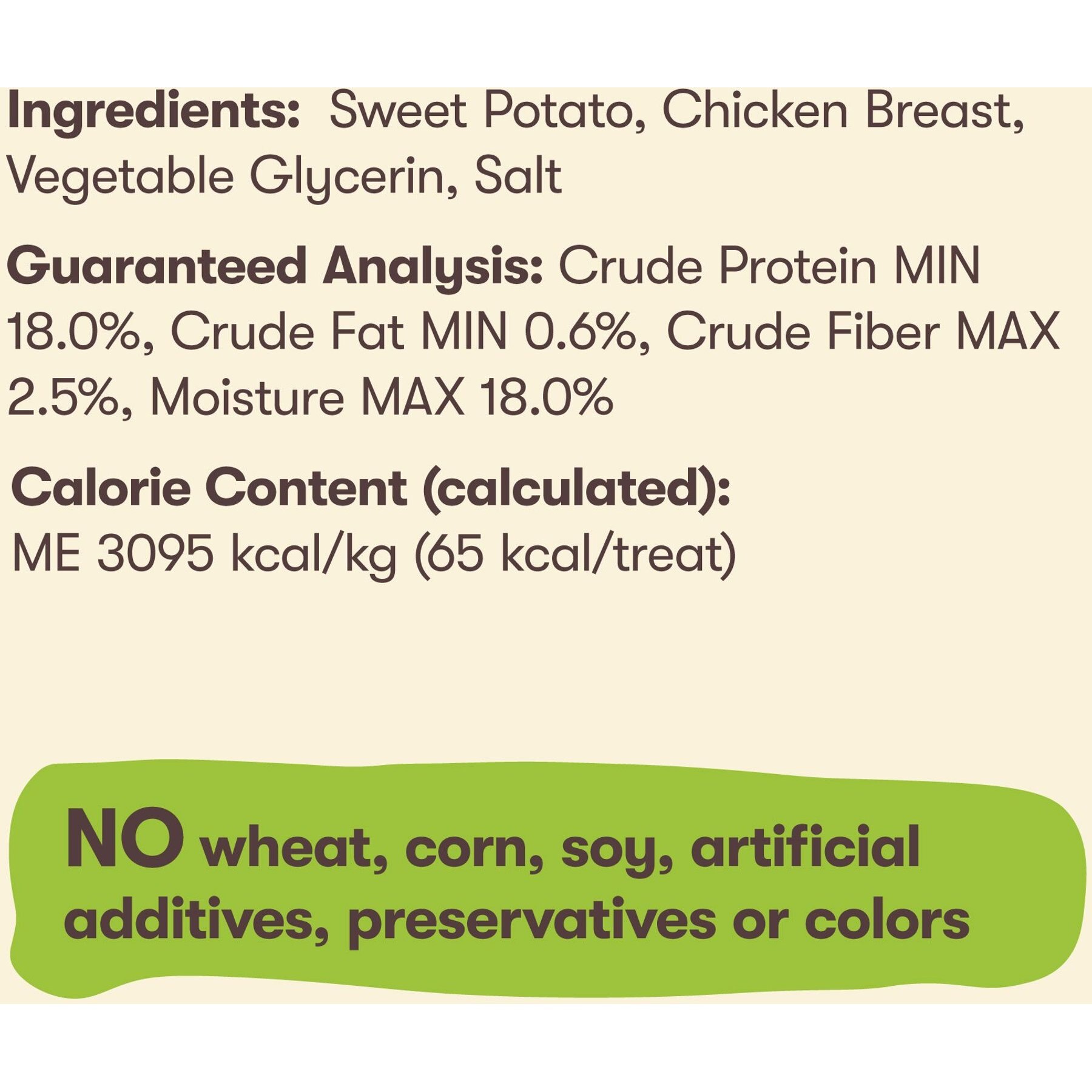 Pet 'n Shape Grain-Free Chik 'n Sweet Potato Dog Treats