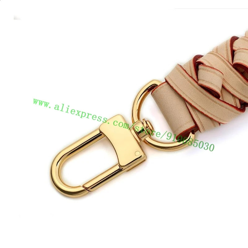 Top of the line genuine Vachetta woven bag strap suitable for ers womens handbags Ne0n0e bucket wallet twisted handle size 3 241121