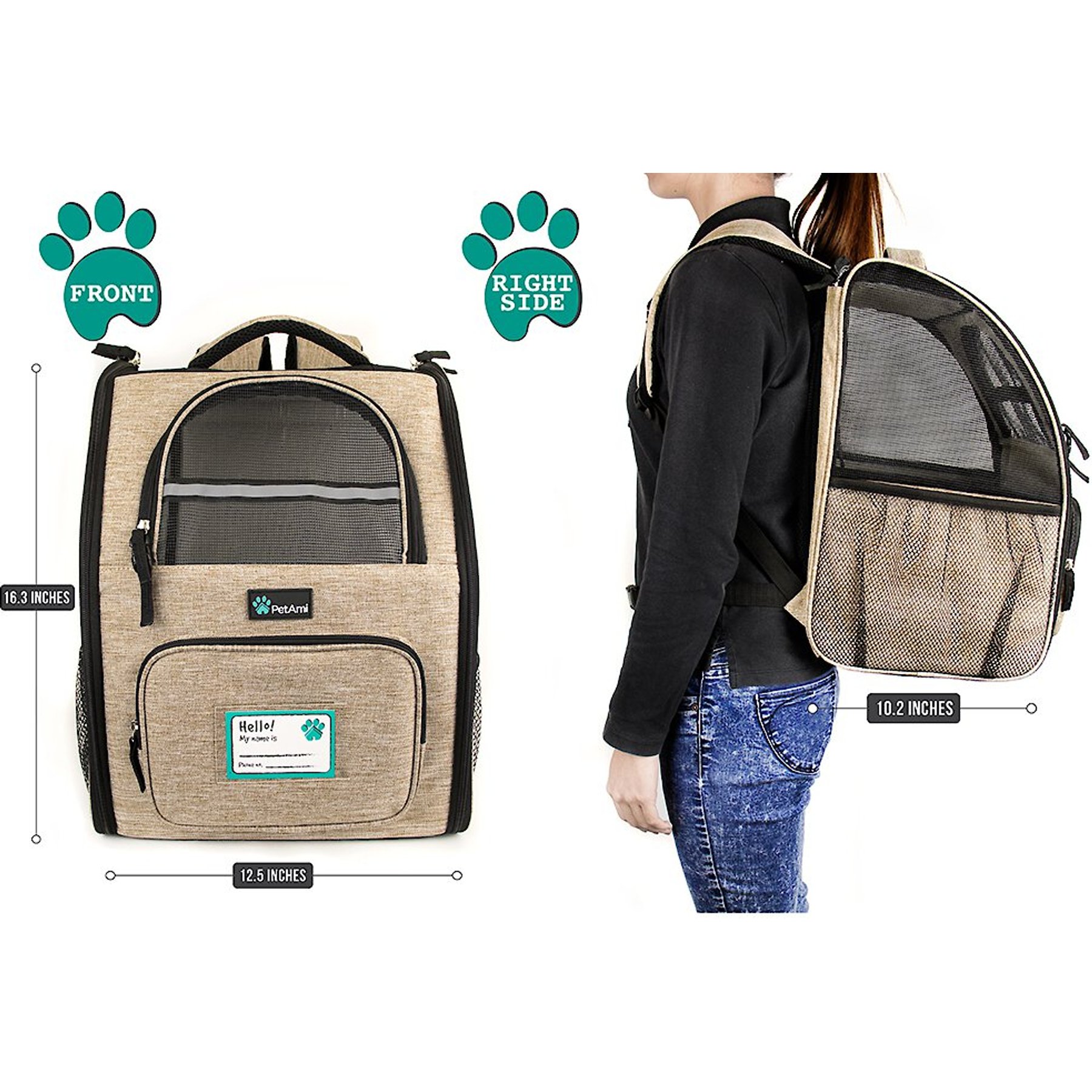 Deluxe Backpack Dog & Cat Ca fast shipping