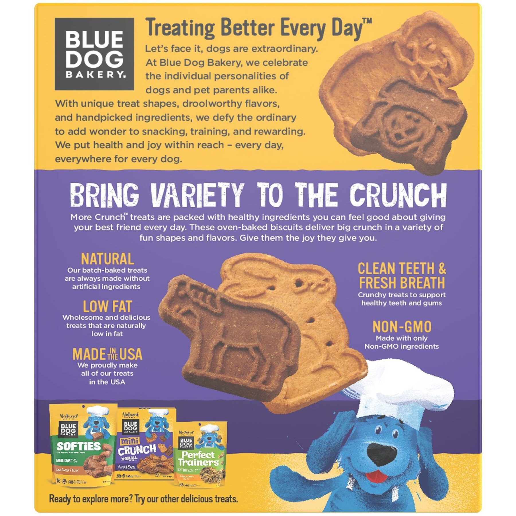 Blue Dog Bakery More Flavors Assorted Dog Treats