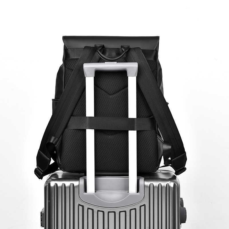 backpack backpack mens large capacity casual computer bag mens highend sensory communication bag fashionable travel backpack