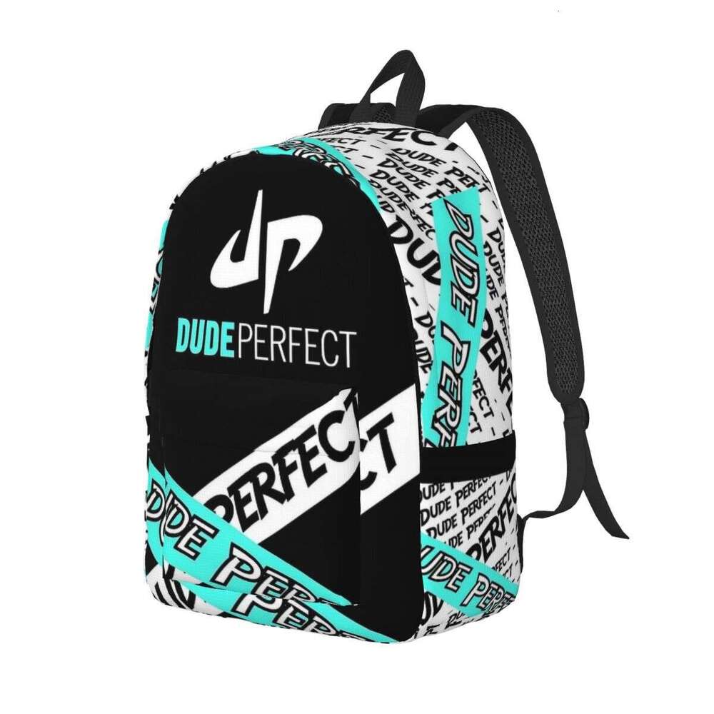 Dud Perfect Sports Backpack for Teens Student School Bookbag Canvas Daypack Elementary High College Gift