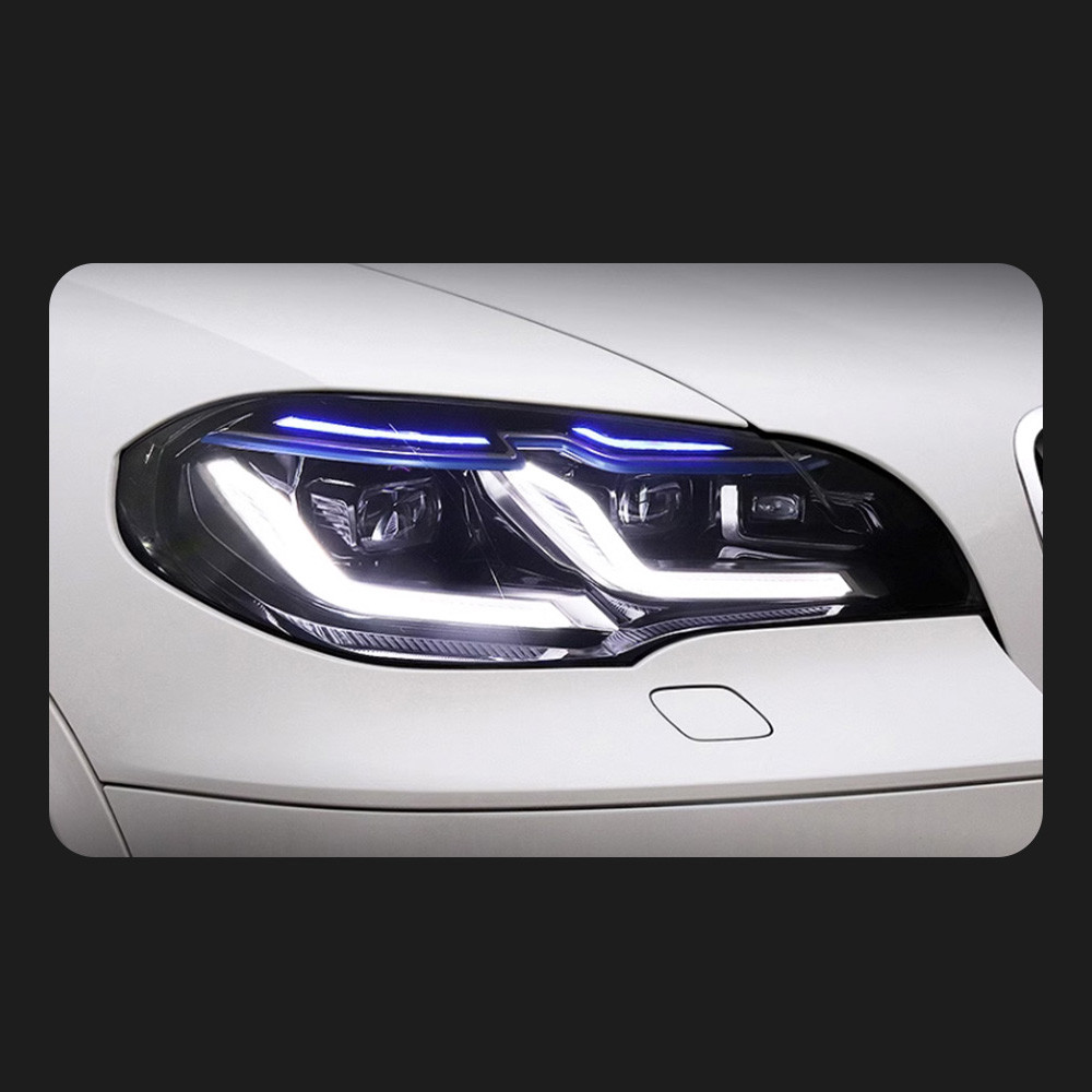 Full LED Headlight For X5 E70 2007-2013 Dual L Blue Styling LED Daytime Lights Dynamic Turn Signals Car Accessories