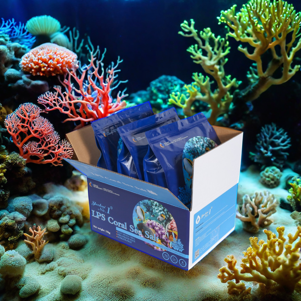 Wholesale Artificial Refined Marine pet private label aquaculture reef organic Pro coral sea salt LPS customized for aquarium