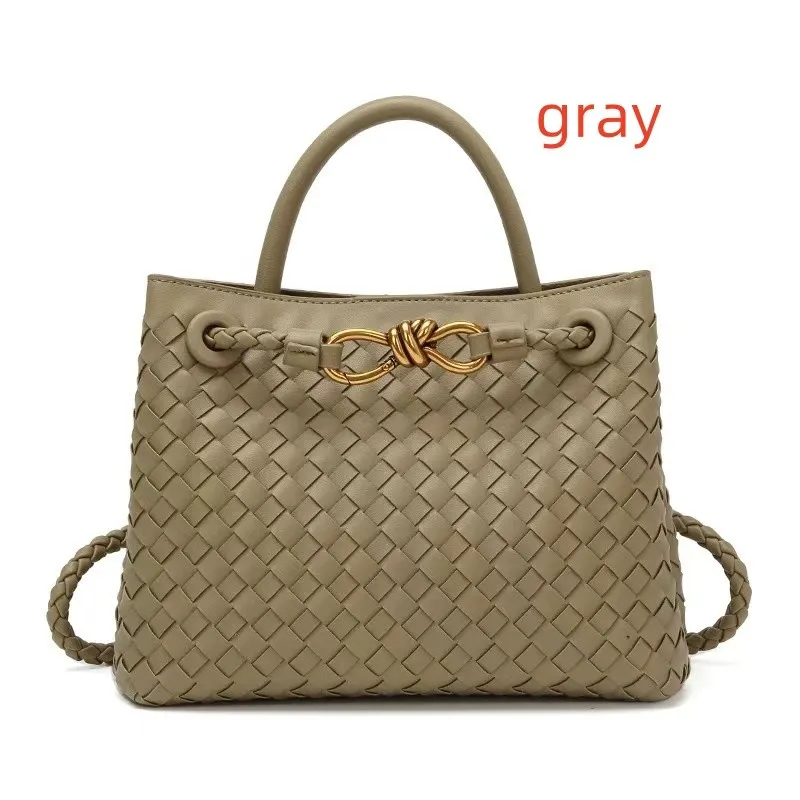 Designer bag andiamo crossbody genuine leather black crochet tote fashion handbag B Family 8-e new portable single graceful 998