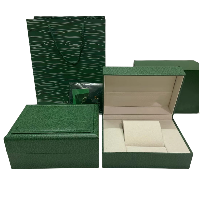 2025 new Luxury Green Papers Gift Watches Boxes Top Designer Leather bag Card For Watch box women
