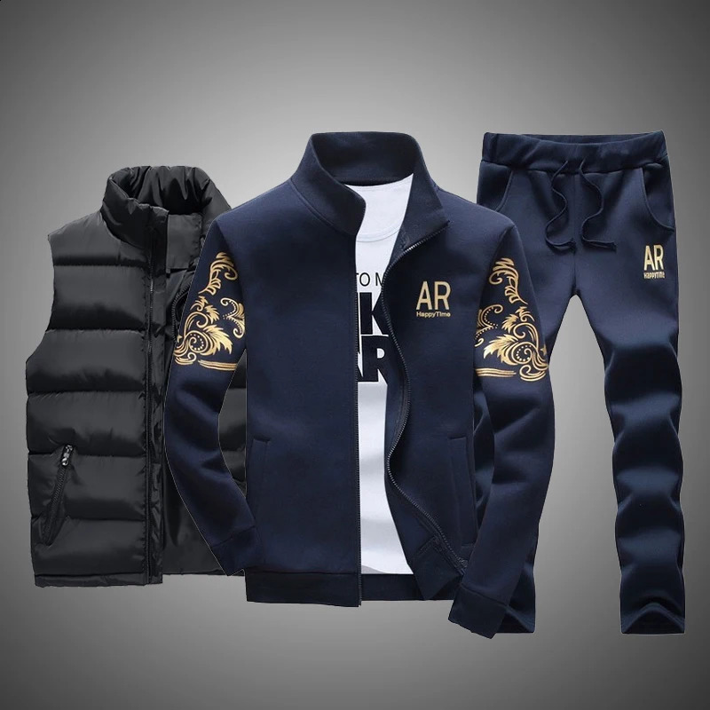 Tracksuits Men Sporting Gyms Mens Vest Set Casual Outfit Sportswear Fitness Clothing Bodybuilding Male Sweat Suits 5XL 6XL 241122