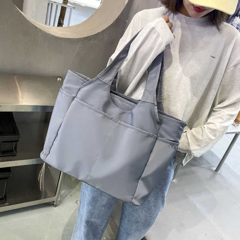 2023 new trendy oxford cloth womens bag handbag casual multi pocket large capacity travel bag fashion single shoulder dance bag
