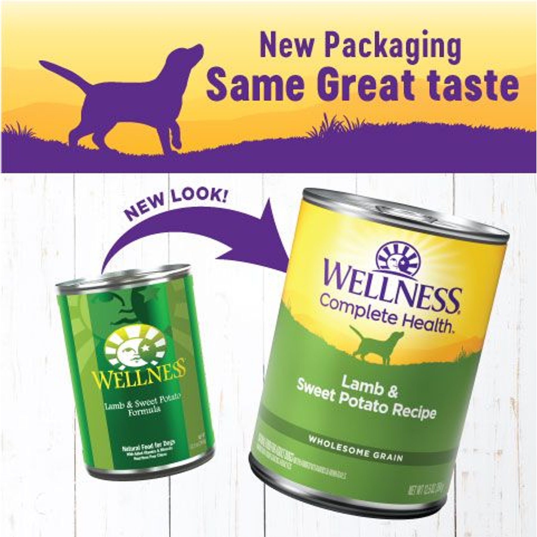 Wellness Complete Health Lamb & Sweet Potato Formula Canned Dog Food